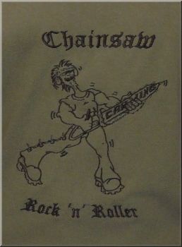 Motiv Chainsaw Rock n Roller military green