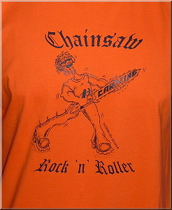 Motiv Chainsaw Rock n Roller orange